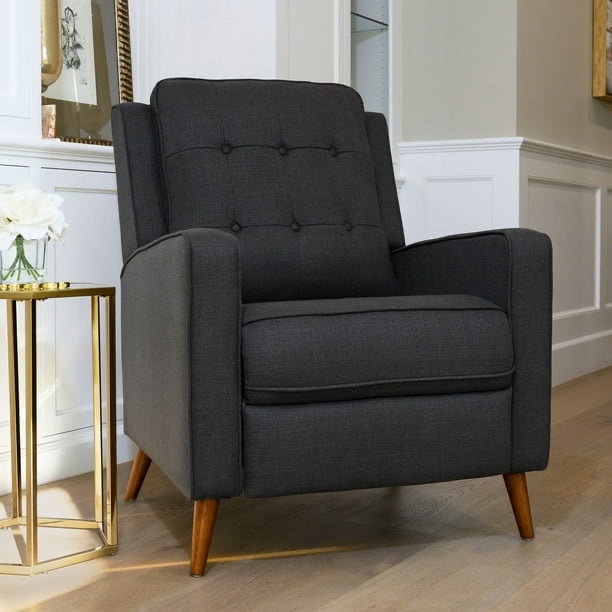 Chicago Mid-Century Pushback Recliner