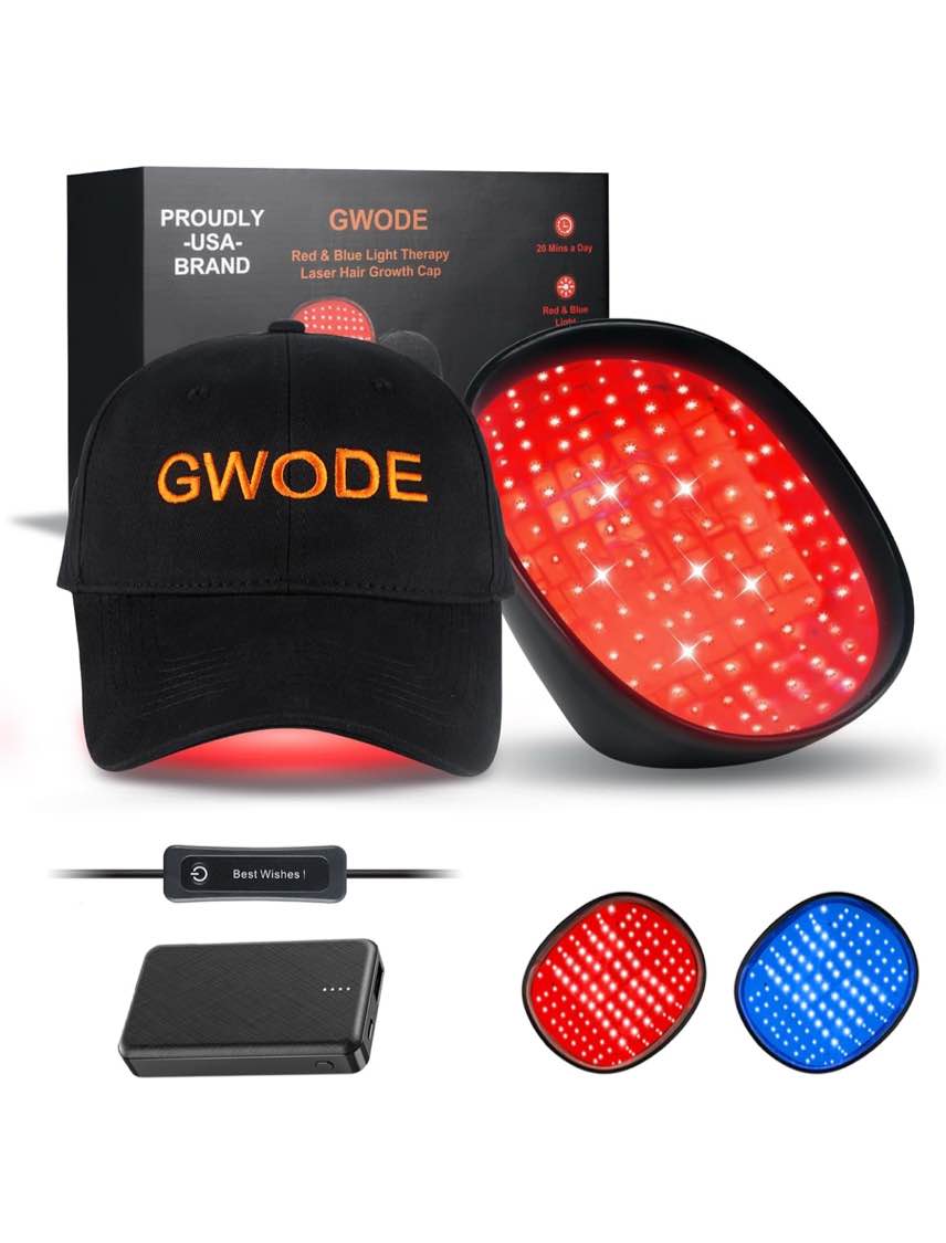 Laser Cap for Hair Regrowth,Red Light Therapy for Hair Growth,Laser Hair Growth Cap