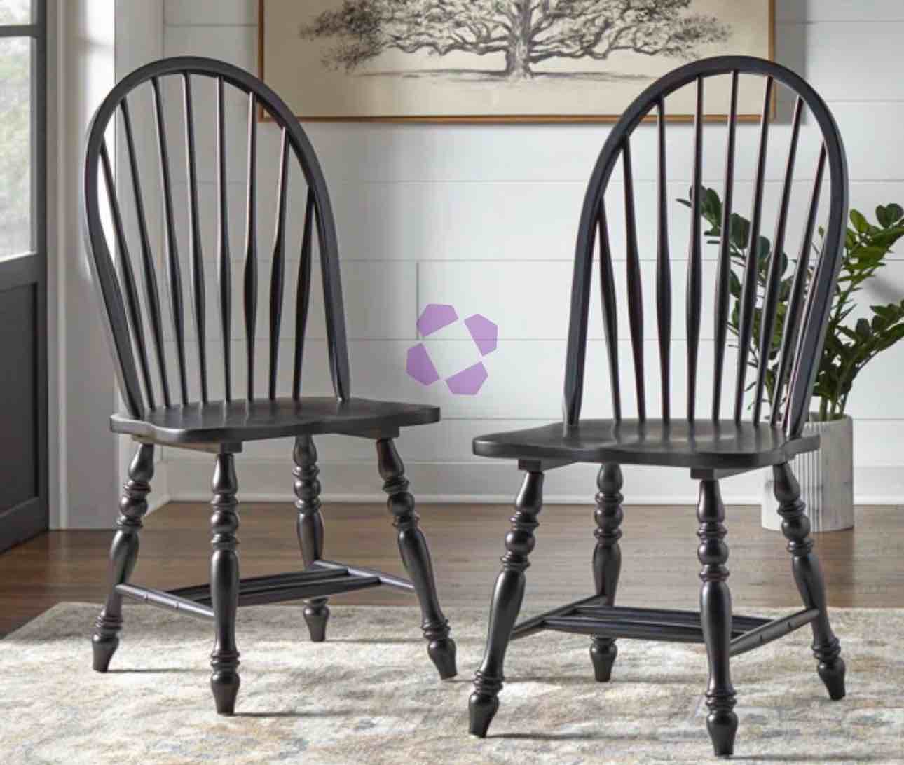 Kenya Big Windsor Chair set of 2
