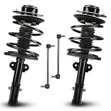 Front Struts Shock Absorber Sway Bar Links Kit Fit for Chrysler Town & Country (FWD) 2001-2007, Voyager (3.3L) 2001-2003, for Dodge Caravan (3.3L), Grand Caravan (FWD) 2001-2007, 4Pcs