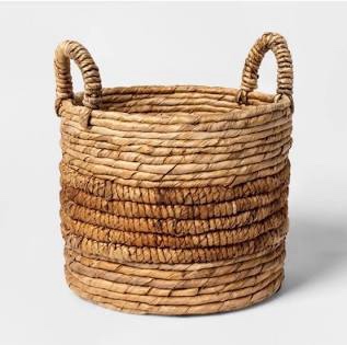 Large Round Natural Basket - Threshold