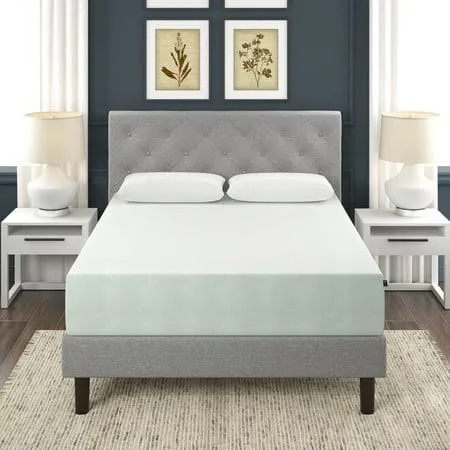 ZINUS 12 Inch Green Tea Memory Foam Mattress [New Version], Full, Fiberglass free, Medium Firm Feel, Zoned Pressure Relief, Certified Safe Foams & Fabric, Mattress in A Box