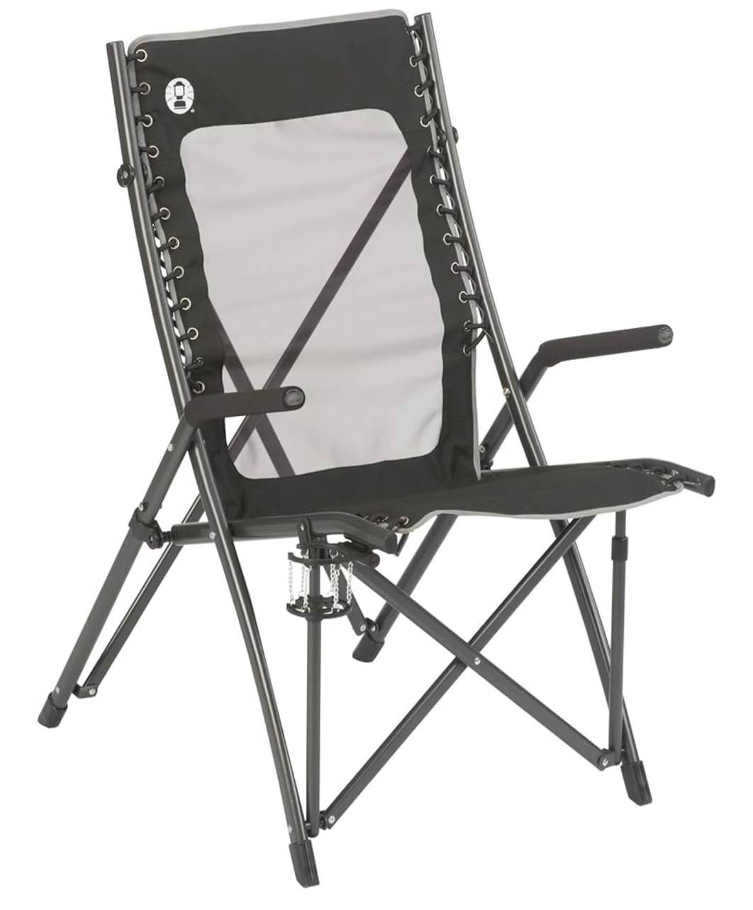 coleman comfortsmart portable suspension chair, ultra-comfortable outdoor camping chair with drink holder & carry bag, supports up to 300lbs, great for camping, tailgating, firepits, patio, & more