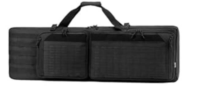 dbtac urban classic tactical double long gun bag soft rifle case pistol transportation case w/backpack strap for range shooting outdoor hunting 36" 
