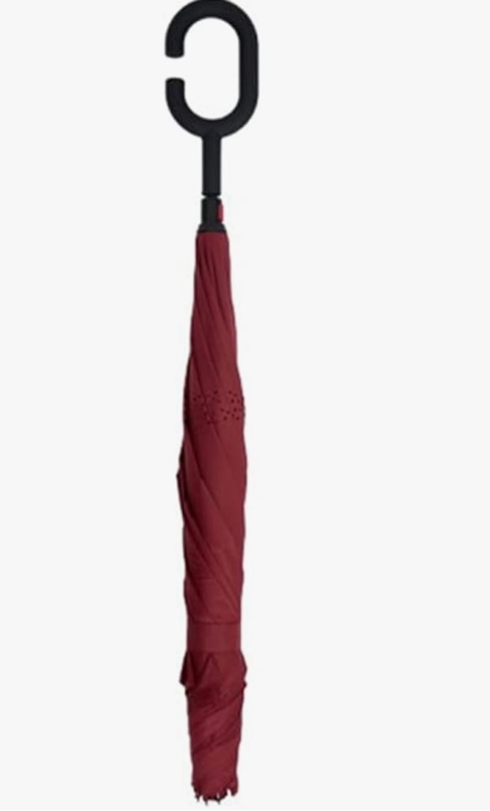 Automatic Golf Umbrella Windproof,Stick Umbrellas Durable and Strong Enough for The Fierce Wind and Heavy Rain Parasol (Color : D)