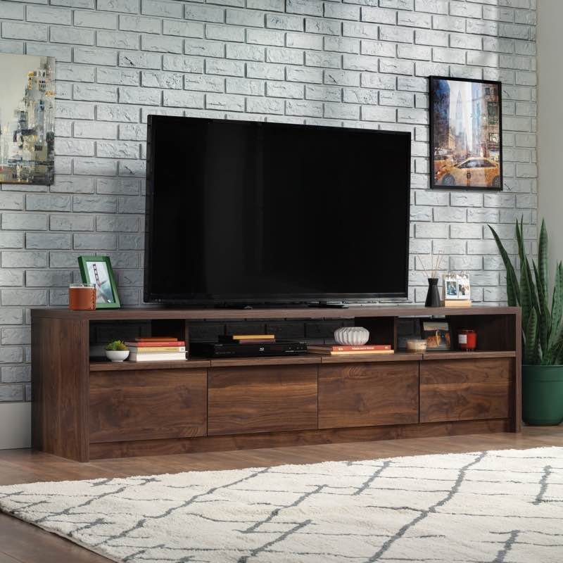 81.22'' W Storage Credenza – Modern Walnut TV Stand for TVs Up To 86", Box 1 of 2*