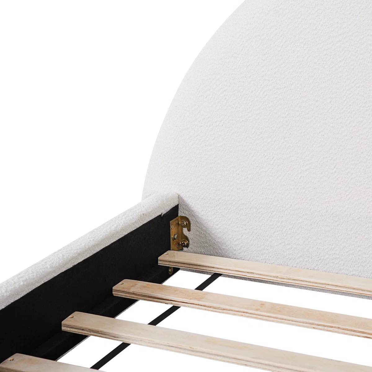 Cleary Organic Modern Curved Headboard Only, Box 1 of 2*