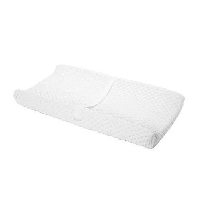 munchkin secure grip diaper changing pad with cover - warm white
