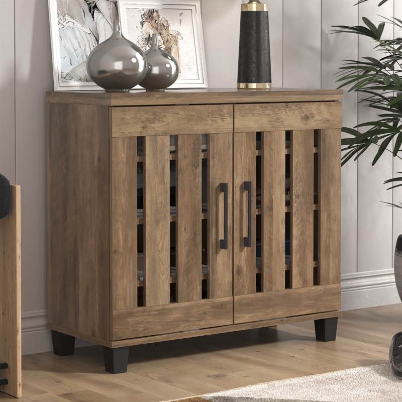 Banos 12 Pair Shoe Storage Cabinet