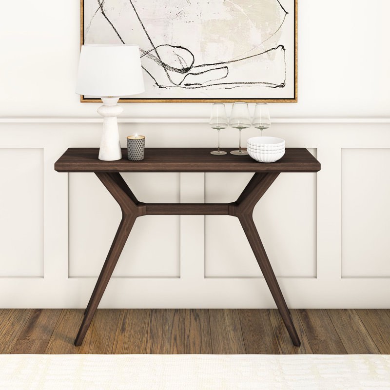 Muhsina Cross Leg Console Table (46in / 1170mm)