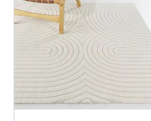 7'10"x10' Caserio Mid-Century Modern Abstract Rug Cream - Balta Rugs