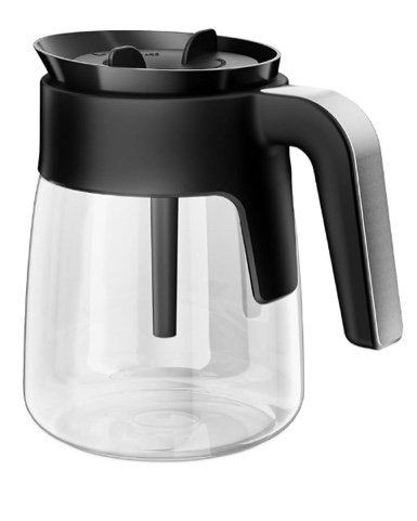 12 Cup Coffee Pot Replacement for Ninja Coffee Maker CFP101 CFP201 CFP301 CFN601 CFP250A CFP300 CFP307, Glass Carafe Replacement with Brew-Through Lid, Ninja Coffee Pot Replacement with Sturdy Handle