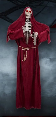 83" Halloween Hanging/Standing Grim Reaper Decoration
