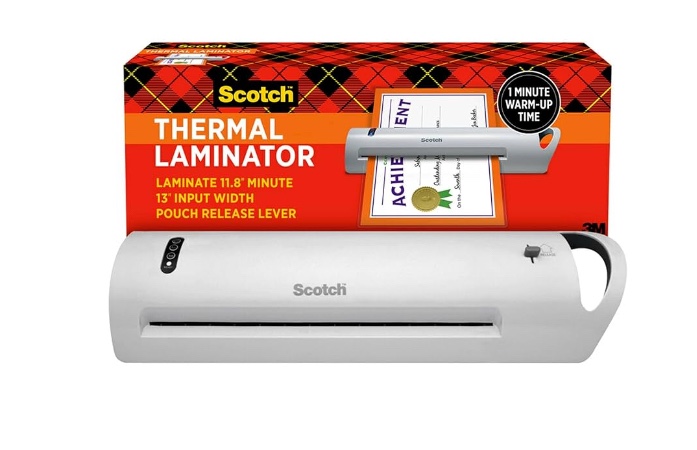 Scotch Thermal Laminator, Extra Wide 13 Inch Input, Ideal for Teachers, Small Offices, or Home (TL1302Z)