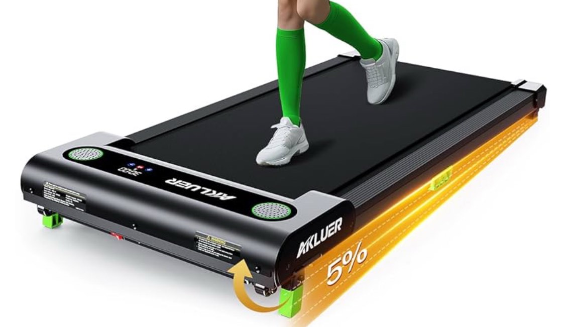Walking Pad with Incline, Incline Walking Pad Treadmill for Home, 2.5 HP Under Desk Treadmill Small with Remote Control, Walking Pad Small Treadmill with LED Display
