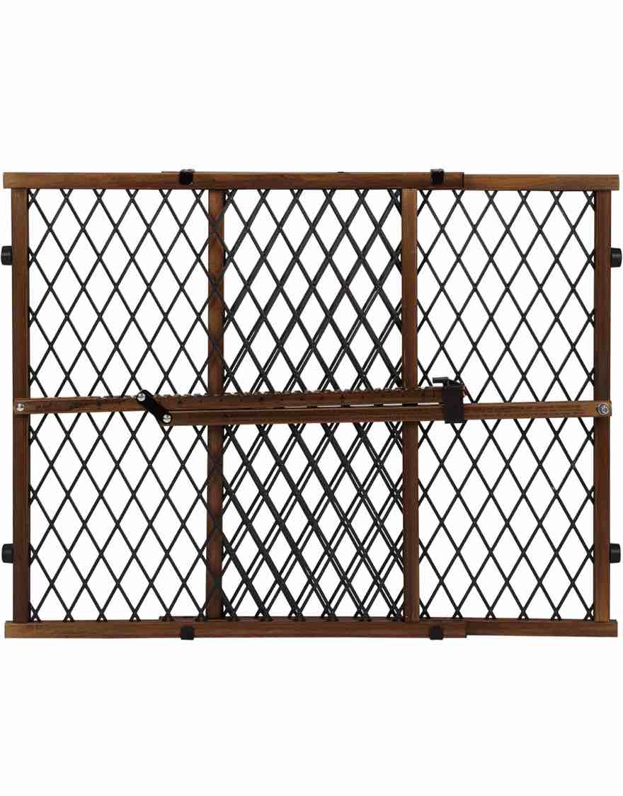 Evenflo Position & Lock Baby Gate, Pressure-Mounted, Farmhouse Collection