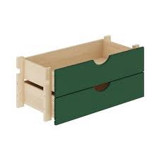 100% Solid Wood Modular 2-Drawer Storage Kit
