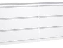 Dou Dresse6 Dra Box 1/2-Divider, Side Profiles, Drawer: Sides-Back, Hardware, Assembly Instructions