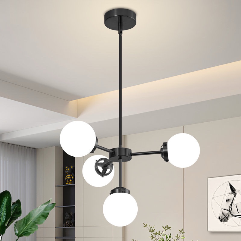 Kalaila 4 - Light Dimmable Globe ChandelierKalaila 4 - Light Dimmable Globe Chandelier