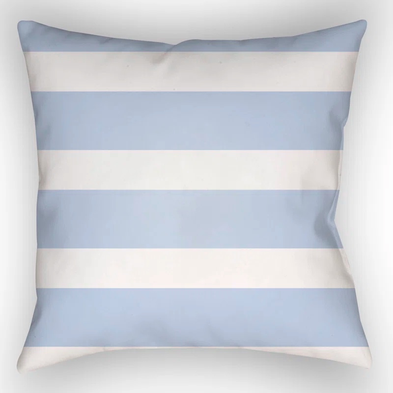 Striped Reversible Throw Pillow