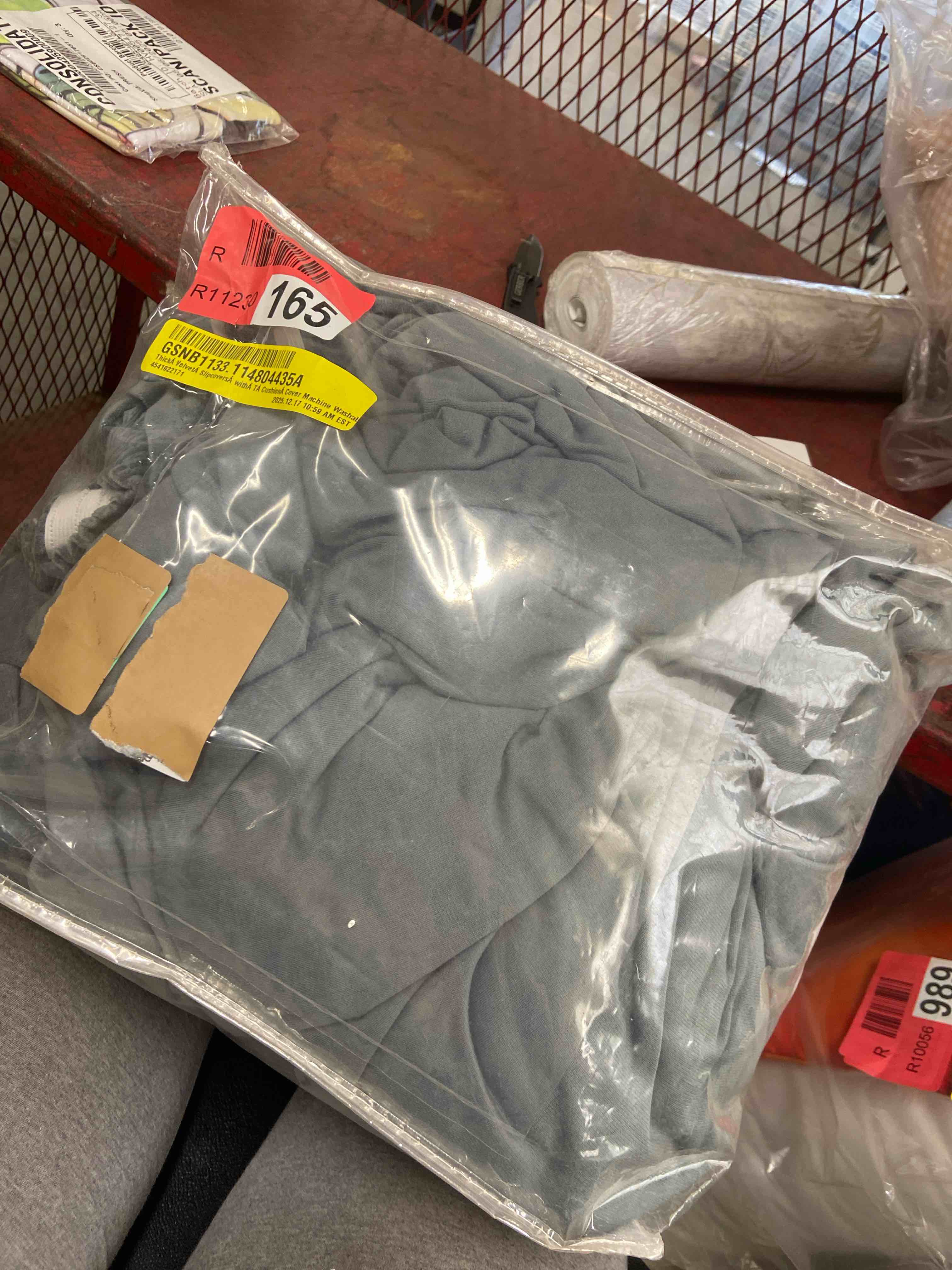 Condition photo showing New/Like New for  thicka velveta slipcoversa witha ta cushiona cover machine washak