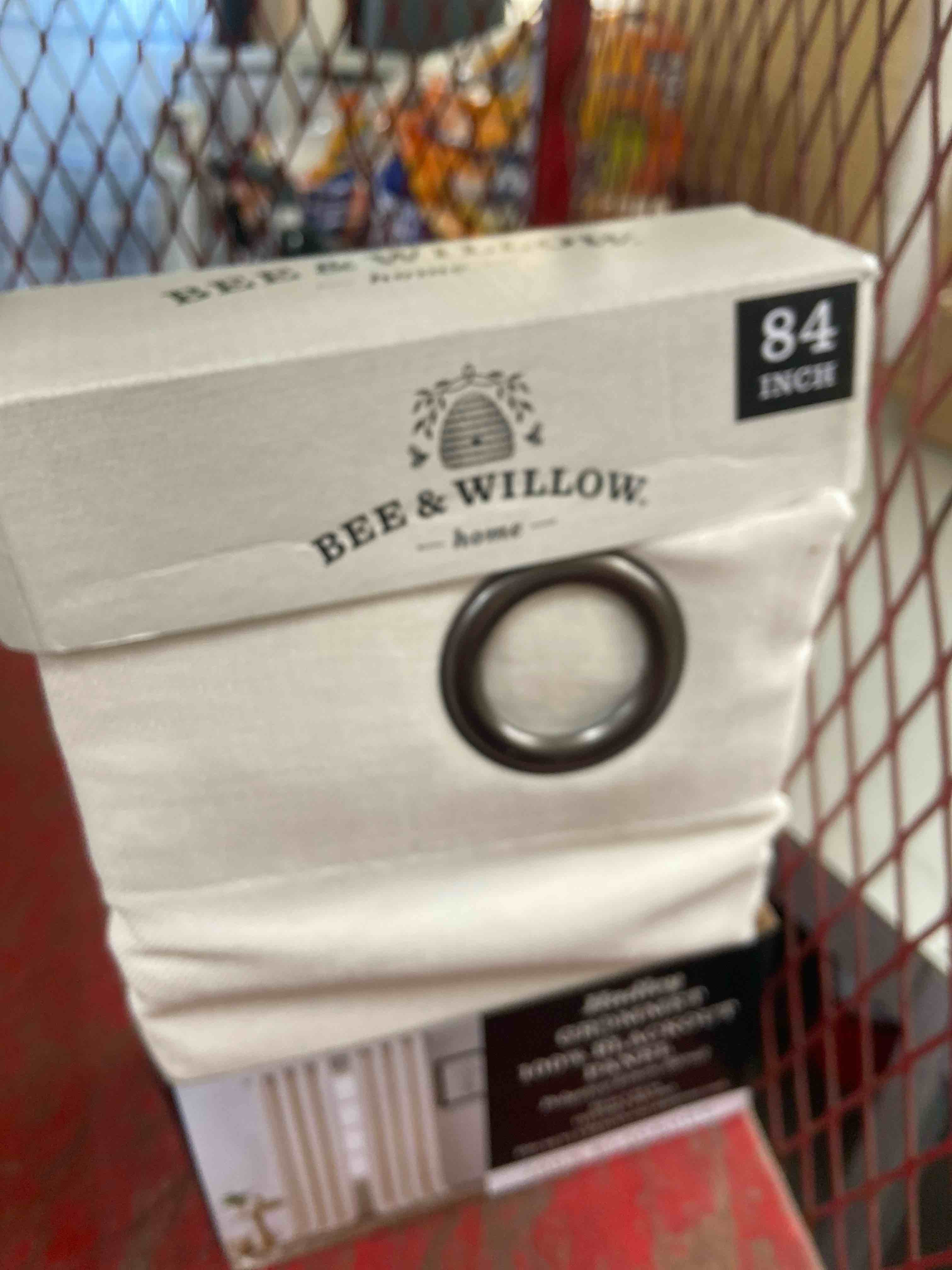 Condition photo showing New/Like New for eclipse hadley 100% blackout curtain panel  linen blend grommet window curtain  1 panel  50 in wide x 84 in long  ivory