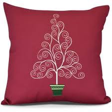 Holiday Essence Indoor/Outdoor Reversible Throw Pillow 4289335841