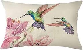 Colibri Floral Cotton Blend Quilted Sham 