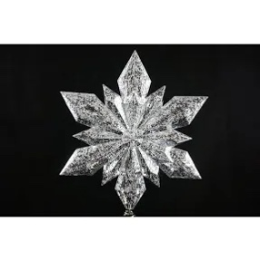 Sparkle Mercury Snowflake Tree Topper 4613748991