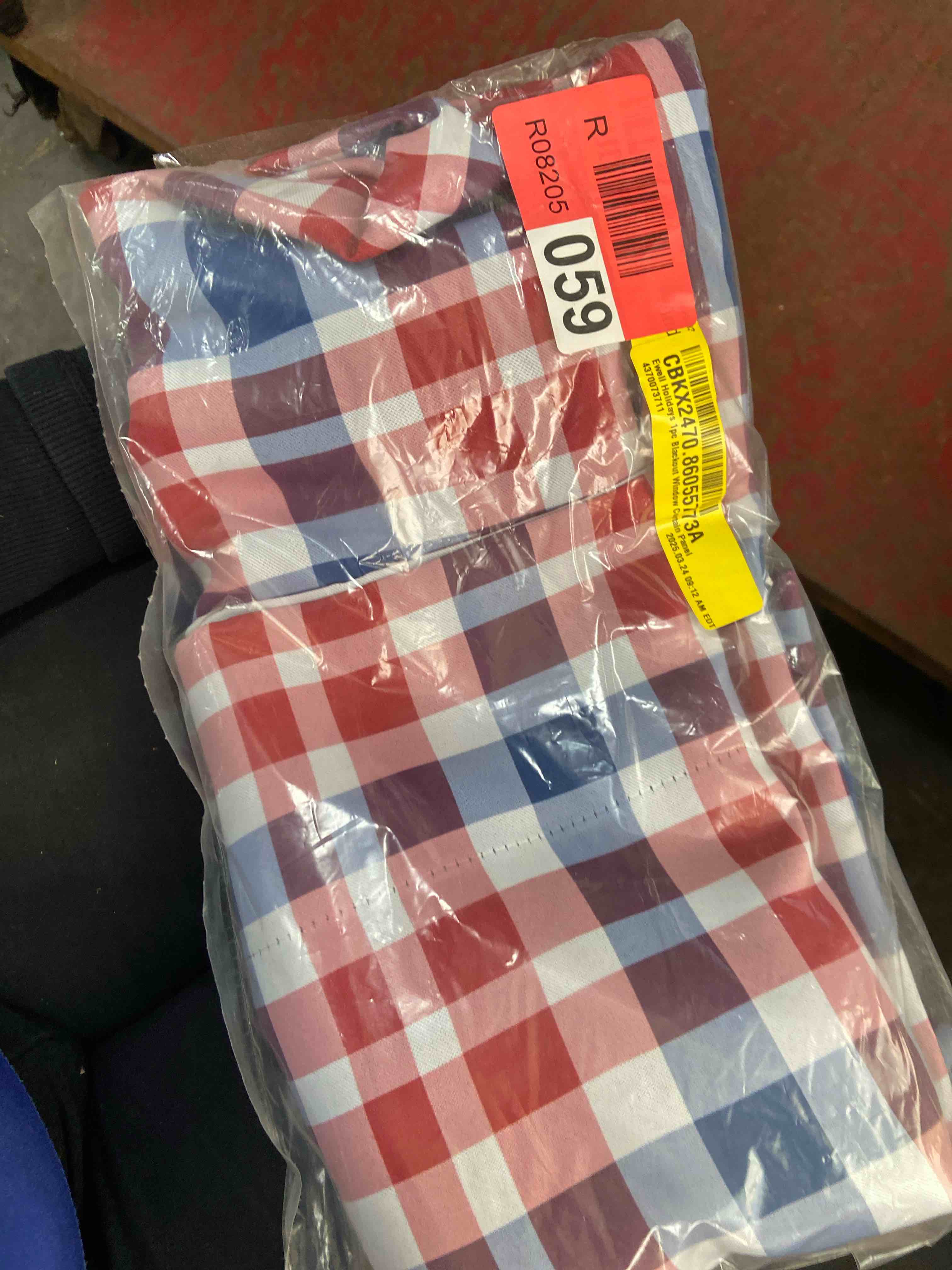 Condition photo showing New/Like New for ewell holidays 1pc blackout window curtain panel