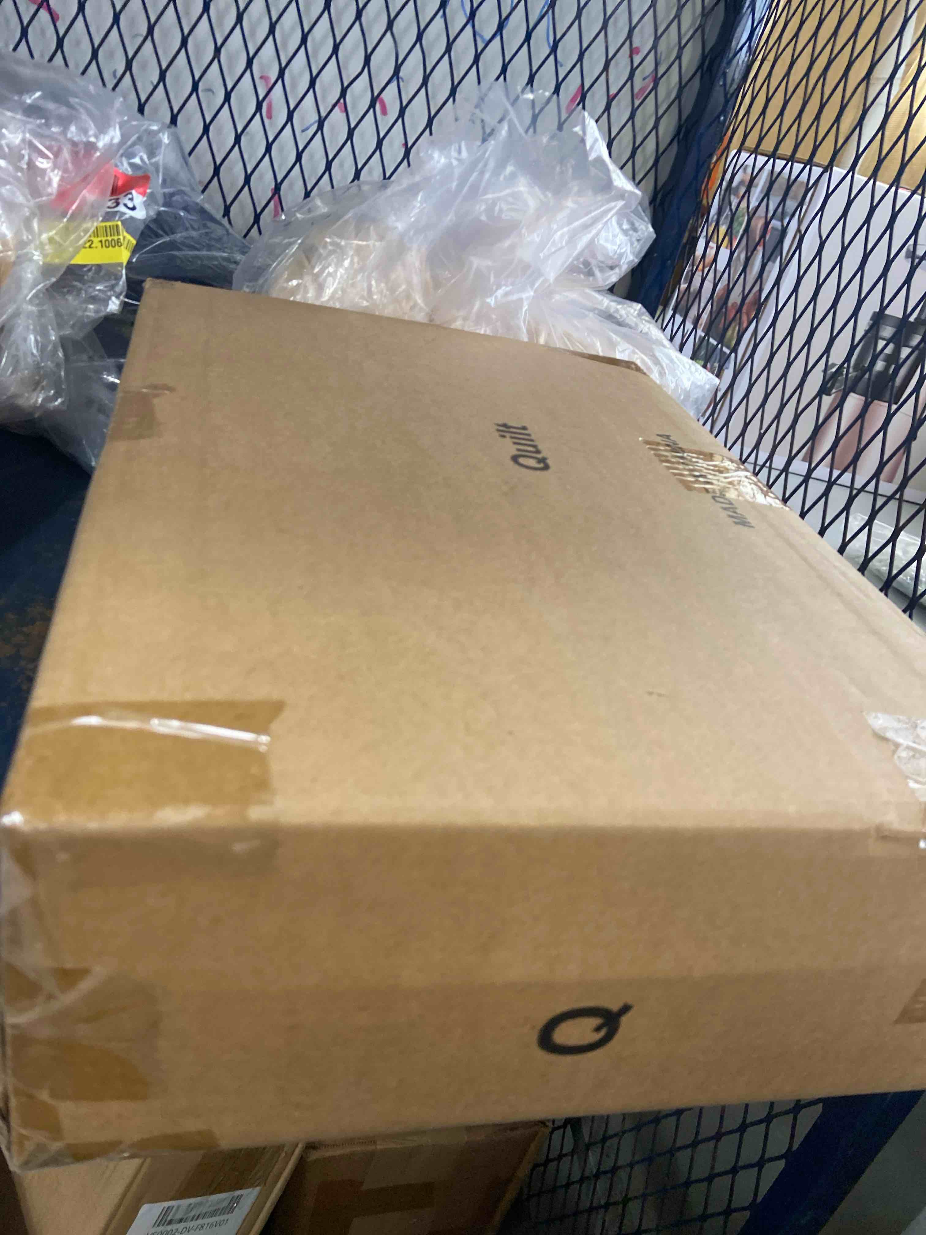 Condition photo showing New/Like New for bedsure quilts queen size - grey bedspreads queen size with basket weave pattern, soft quilt bedding set, lightweight comforter set coverlet for all seasons with 2 pillow shams (90" x 96") | skin-friendly soft, all-season comfort, breathable, lightweight, machine washable 01 - grey queen / full (90" x 96")