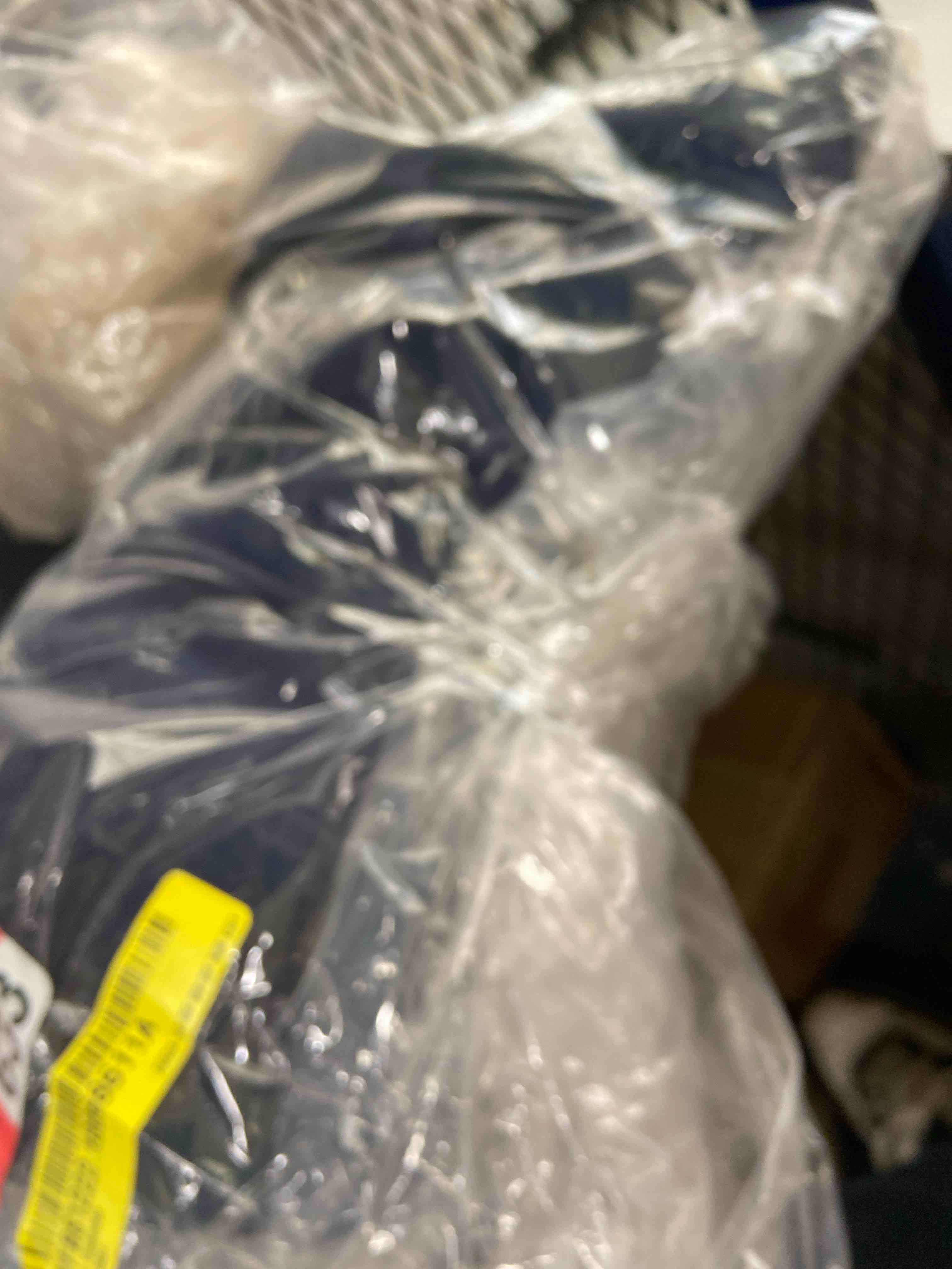 Condition photo showing New/Like New for navy blue fisher tablecloth 