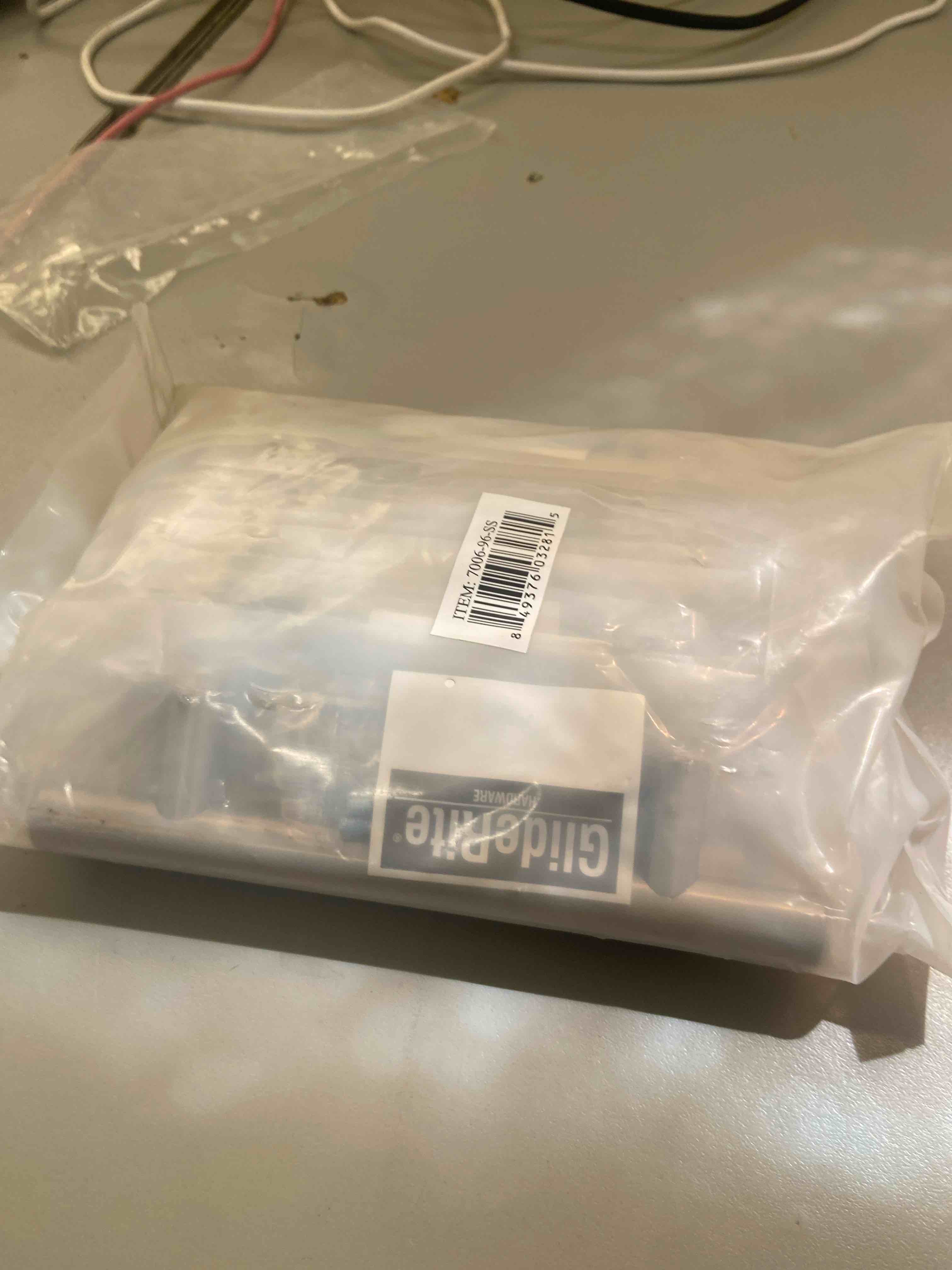 Condition photo showing New/Like New for gliderite 3-3/4 in. center solid thick cabinet bar pulls  stainless steel  pack of 10