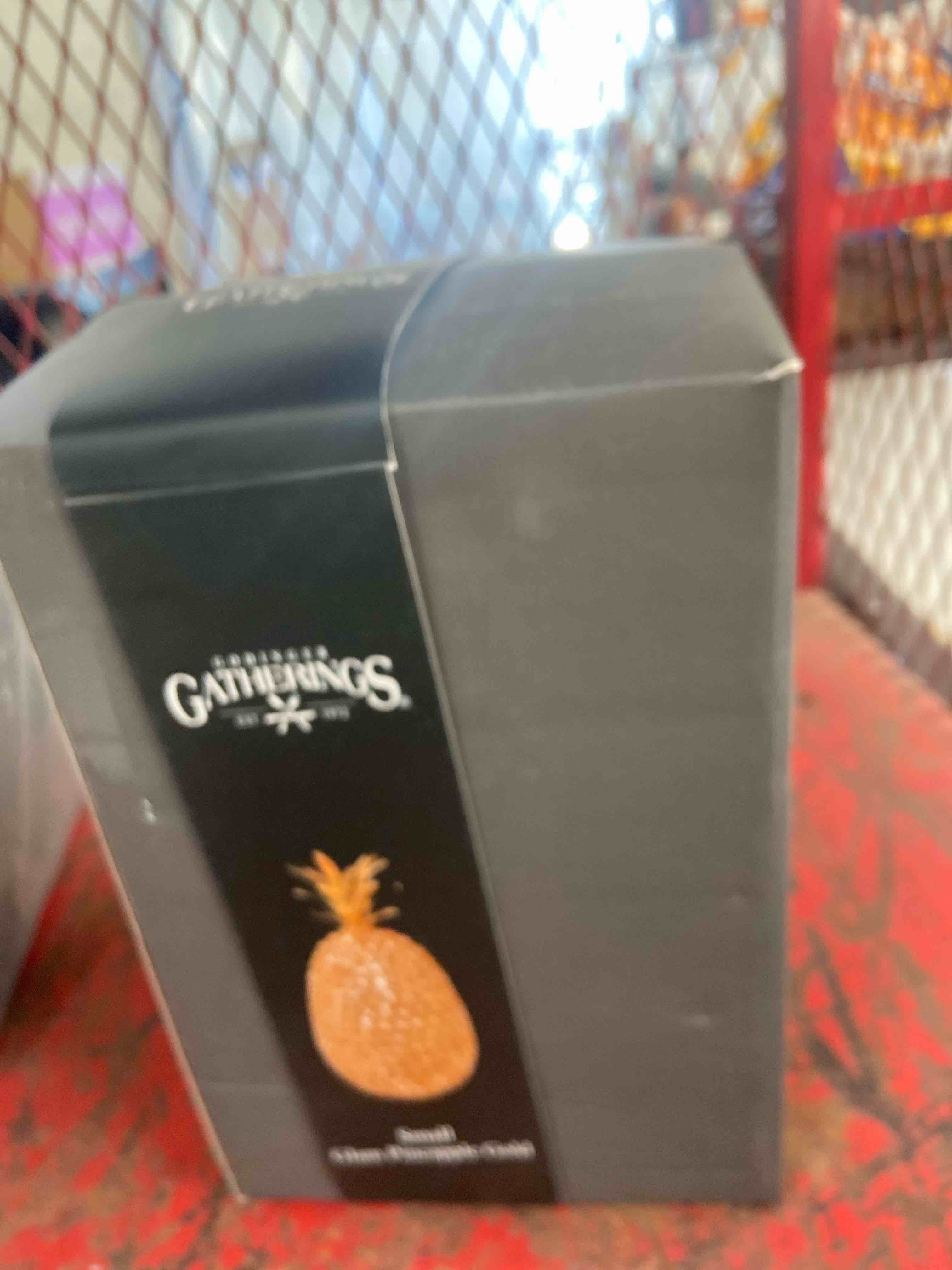 Condition photo showing New/Like New for godinger glam pineapple fruit holiday decoration - gold