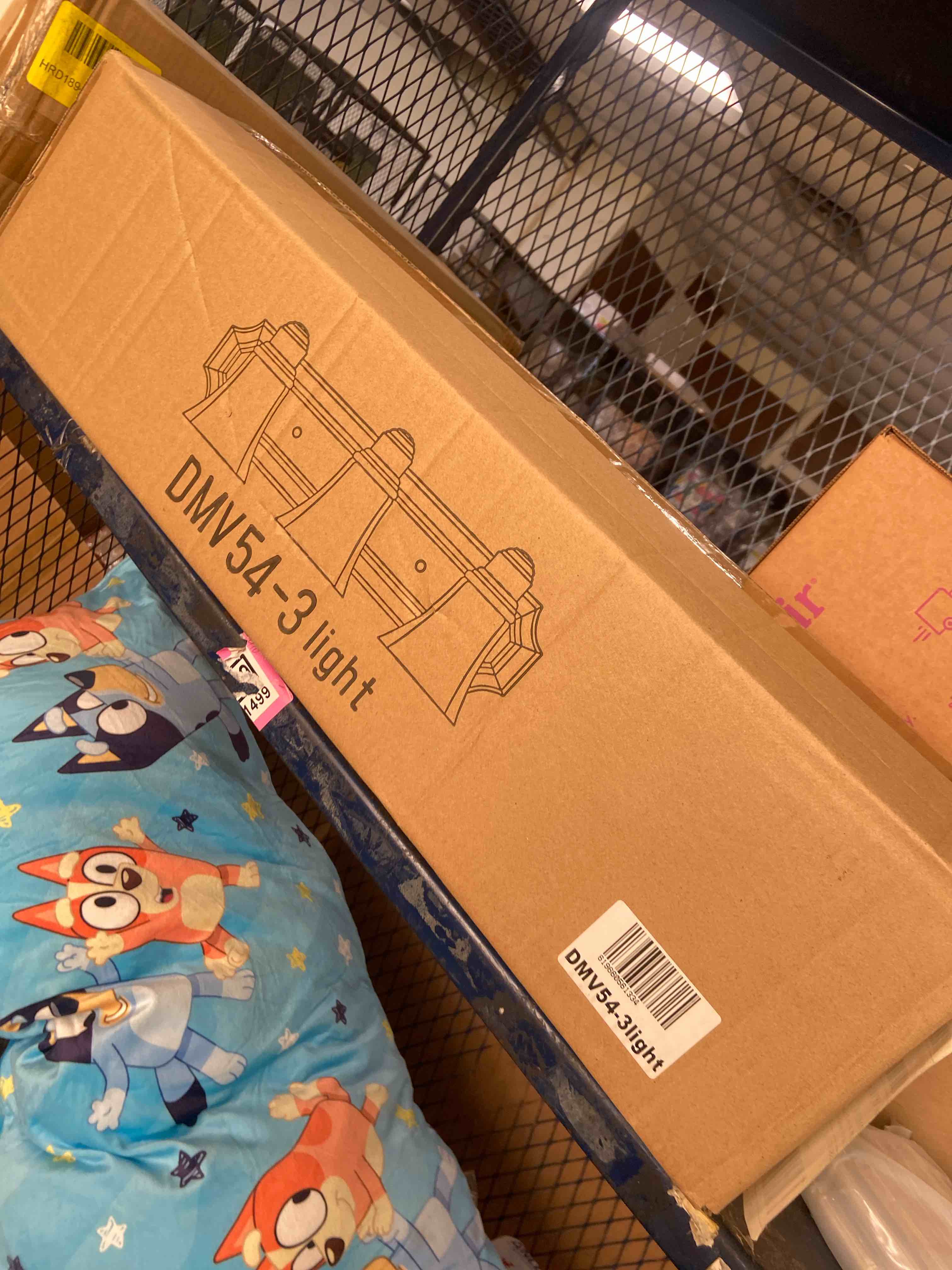 Condition photo showing New/Like New for broumy 4 - light / 3 - light satin nickel vanity light 3 -light 13 to 24 inches