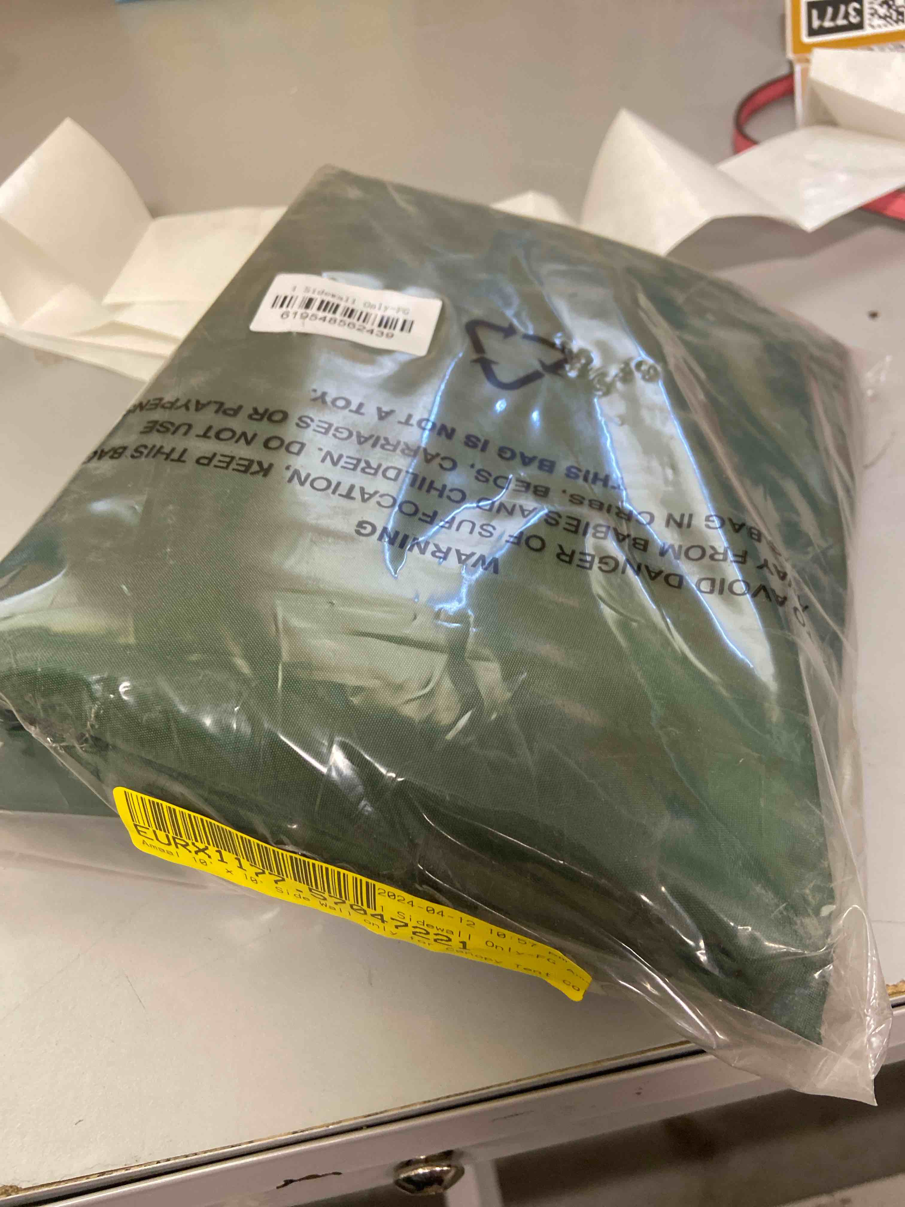 Condition photo showing New/Like New for  amaal 10'x 10' side wall only for canopy tent co