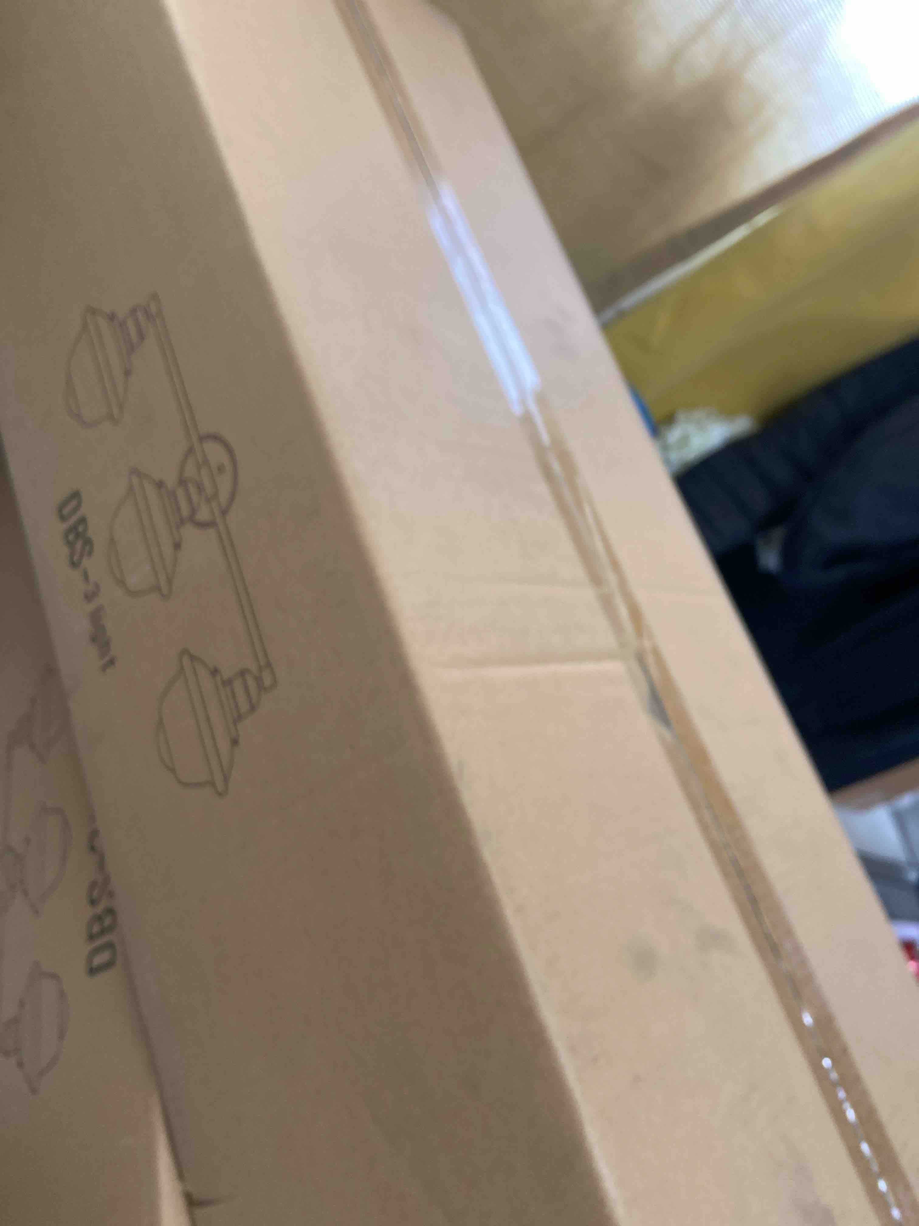 Condition photo showing New/Like New for odeums bathroom vanity lights  3-lights indoor wall sconces  interior wall lighting fixture with clear glass