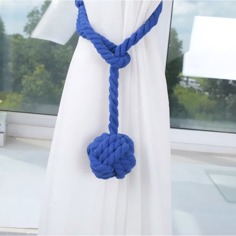 charney fabric curtain tieback (set of 2)