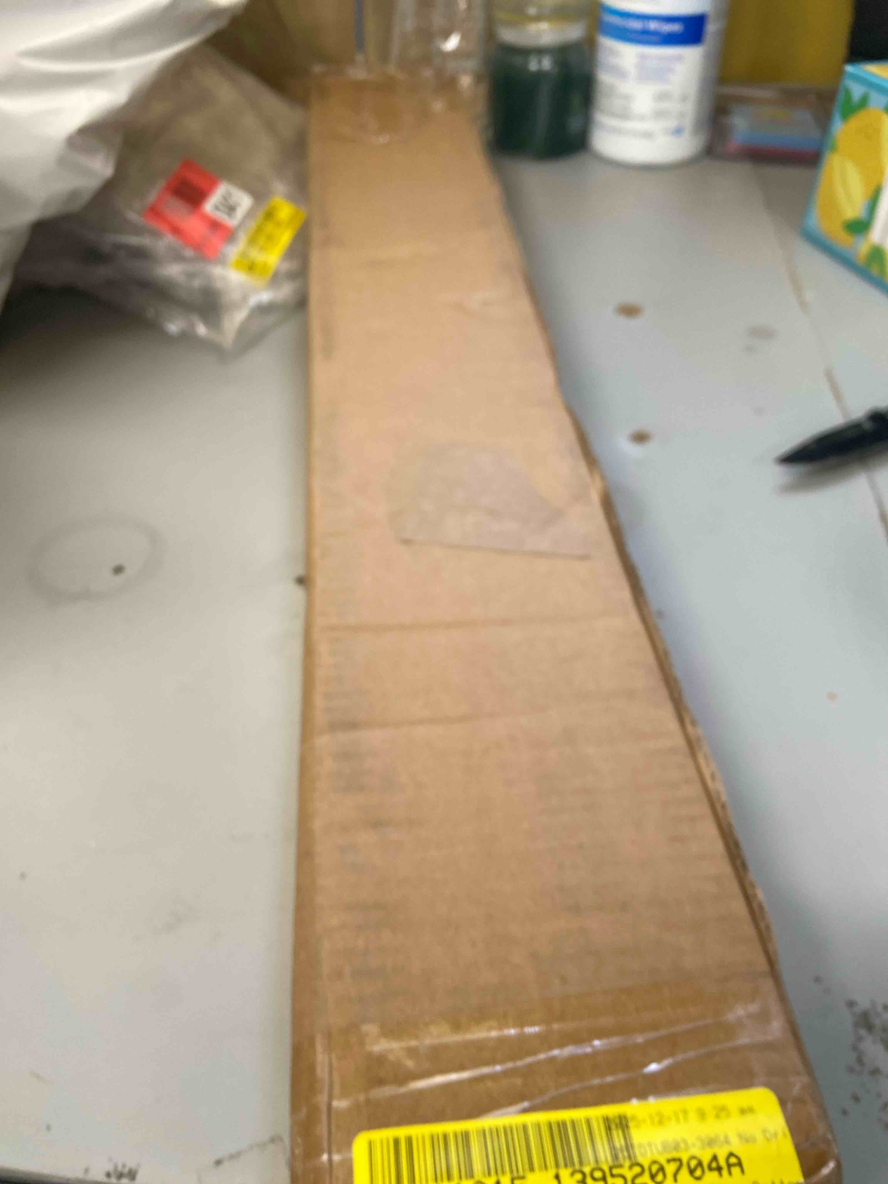 Condition photo showing New/Like New for no drill no tools cellular shades top down bottor,
