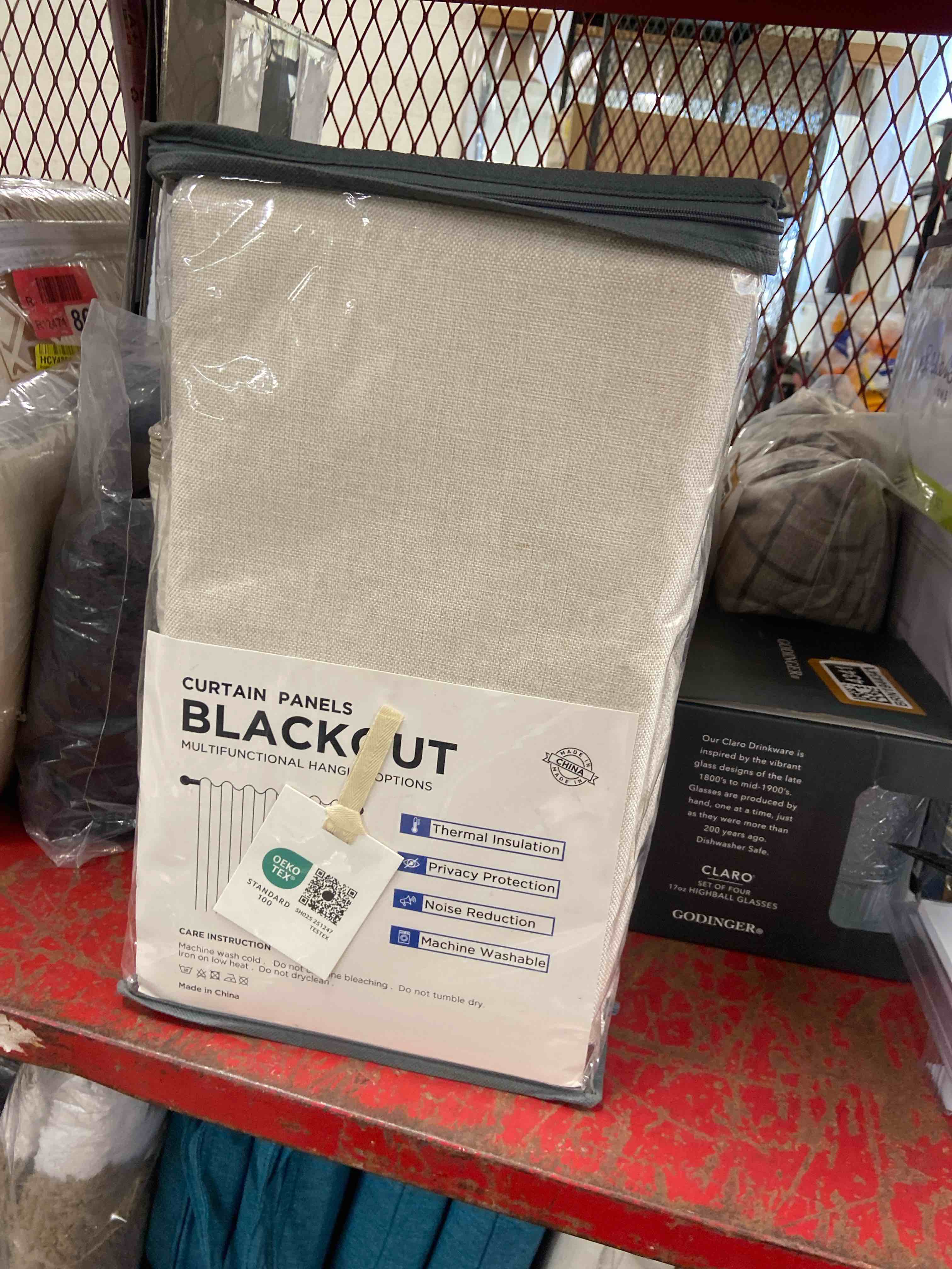 Condition photo showing New/Like New for joywell 100% blackout linen curtains 84 inch long for bedroom natural black out curtain back tab hook belt room darkening drapes with hooks for living room window cream ivory 2 panel,52 x 84 natural beige 52"w x 84"l (pack of 2)