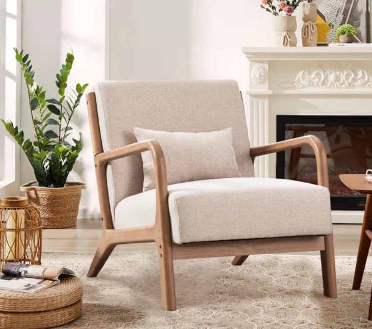 Hereford 26inch  Wide Upholstered Arm Chair