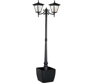 Energizer 2-HEAD SOLAR POST LAMP