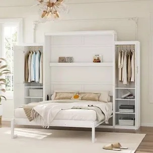 (Missing a box) Euroco Queen Murphy Bed