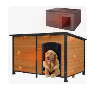 Aivituvin-AIR63/64-IN Extra Large Insulated Dog House| Soft Liner Inside (incomplete set)