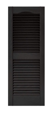 Builders Edge Black Shutter 72x18  Black pair