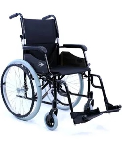 Karman LT - 700T - 20W-E Lightweight Removable Arm Wheelchair