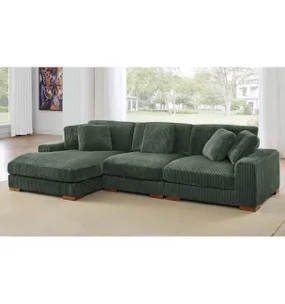(Chaise only) Gwendalynn 124.5" Wide Sofa and Chaise