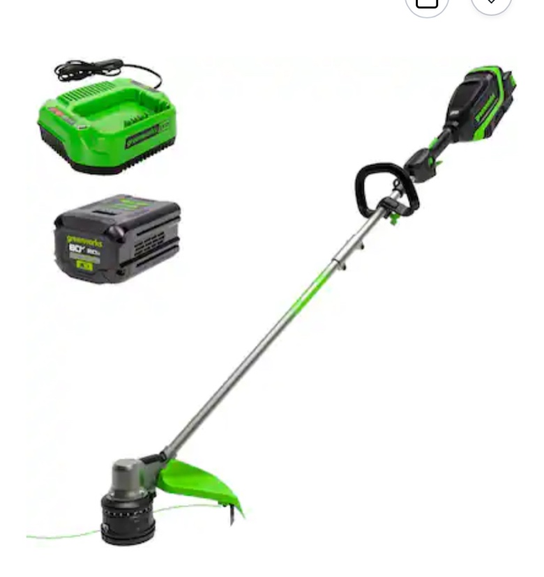 Buy it now!!!  GreenWorks Outdoor Gear!!! (Wednesday Through Friday 12pm-1pm)