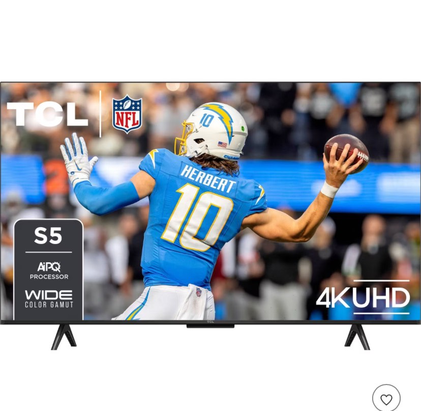 55in TCL Class S5-Series 4K UHD HDR LED Smart Google TV
