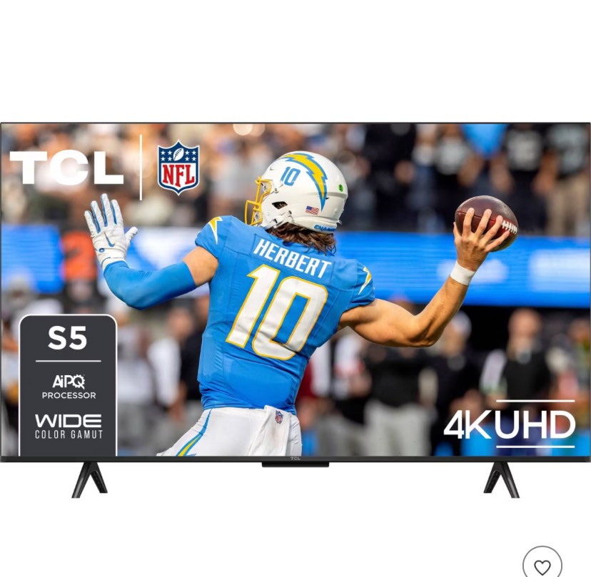 65in TCL Class S5-Series 4K UHD HDR LED Smart Google TV